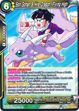 Son Gohan & Hire-Dragon, Flying High (BT11-095) [Vermilion Bloodline] | Fandemonia Ltd