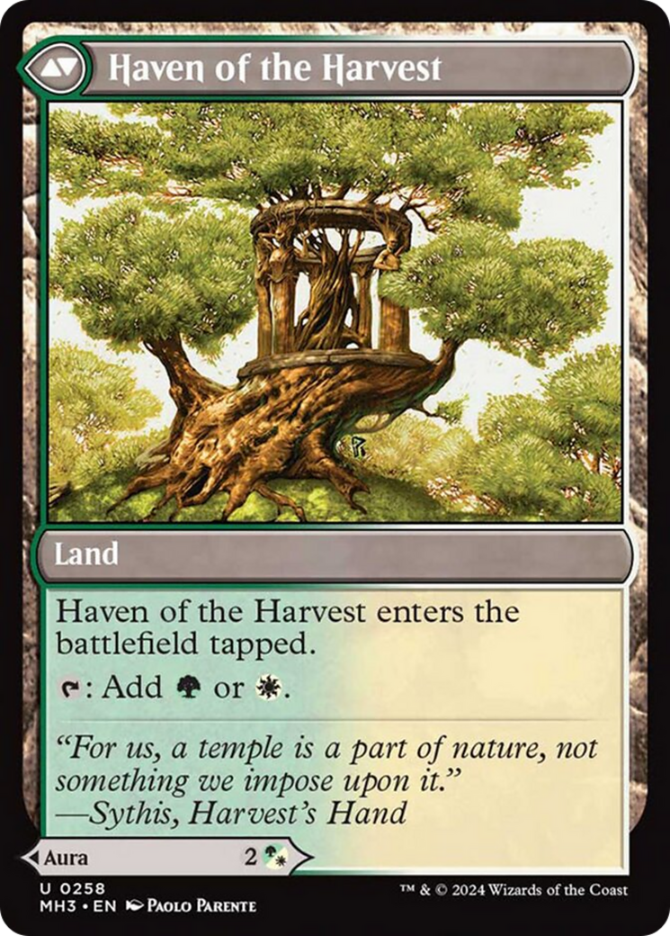 Strength of the Harvest // Haven of the Harvest [Modern Horizons 3] | Fandemonia Ltd