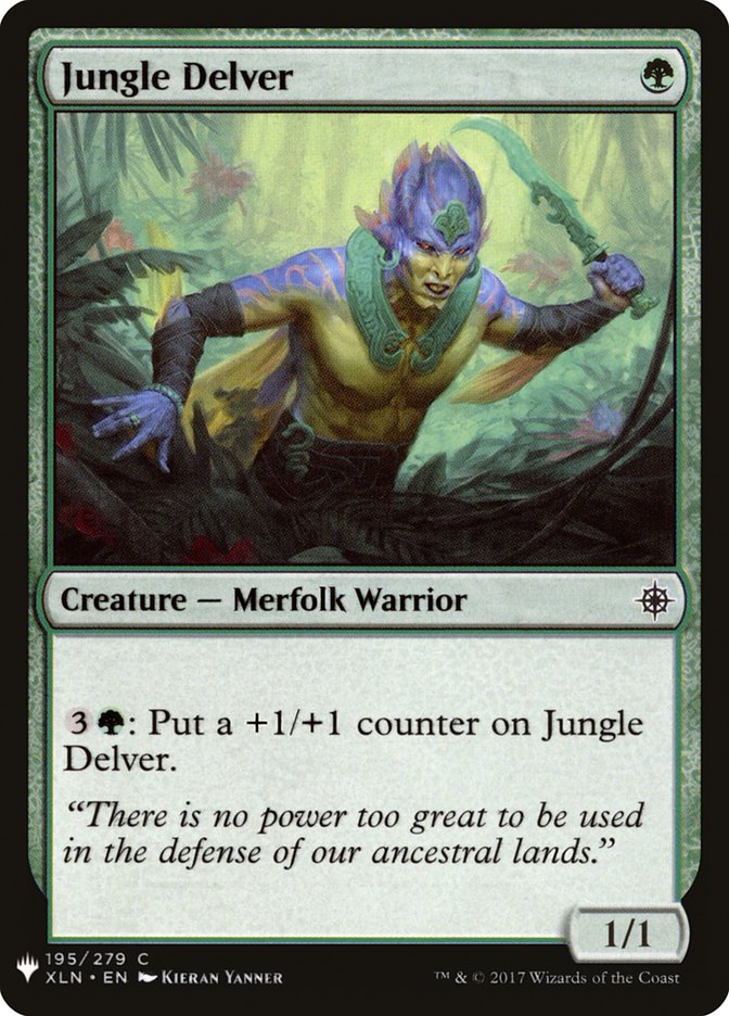 Jungle Delver [Mystery Booster] | Fandemonia Ltd