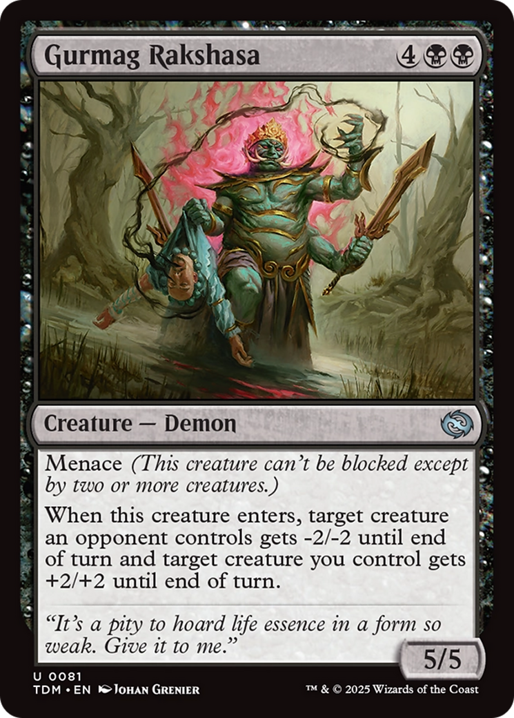 Gurmag Rakshasa [Tarkir: Dragonstorm] | Fandemonia Ltd