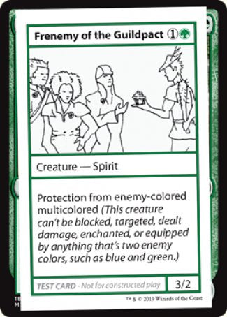 Frenemy of the Guildpact (2021 Edition) [Mystery Booster Playtest Cards] | Fandemonia Ltd