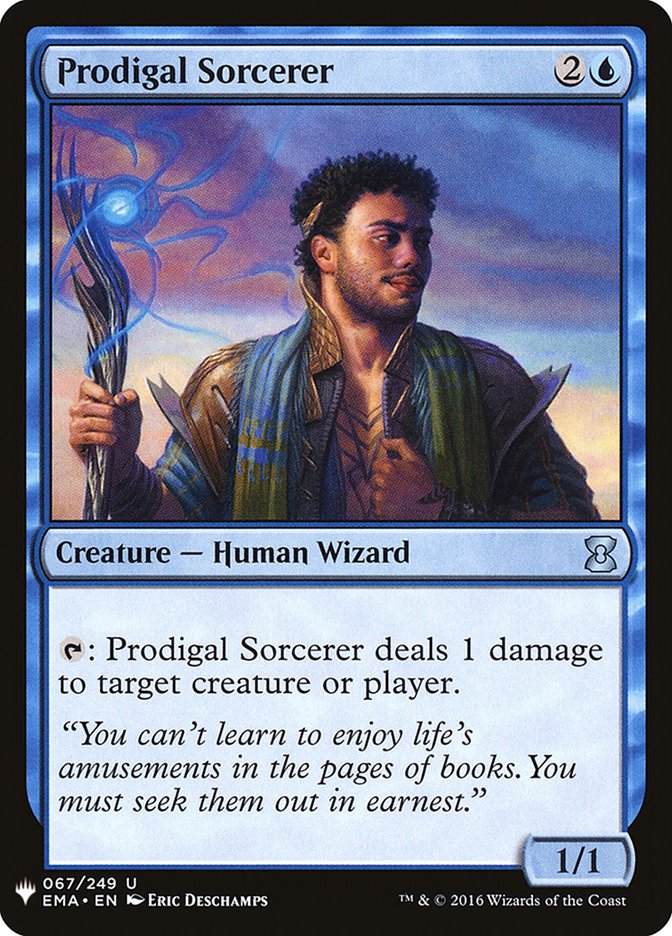 Prodigal Sorcerer [Mystery Booster] | Fandemonia Ltd