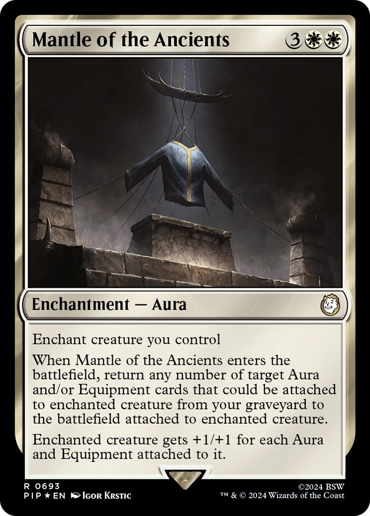 Mantle of the Ancients (Surge Foil) [Fallout] | Fandemonia Ltd