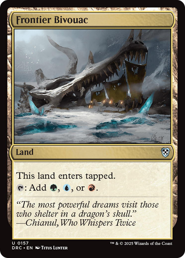 Frontier Bivouac [Aetherdrift Commander] | Fandemonia Ltd