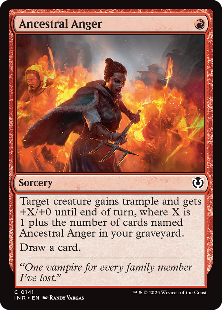 Ancestral Anger [Innistrad Remastered] | Fandemonia Ltd