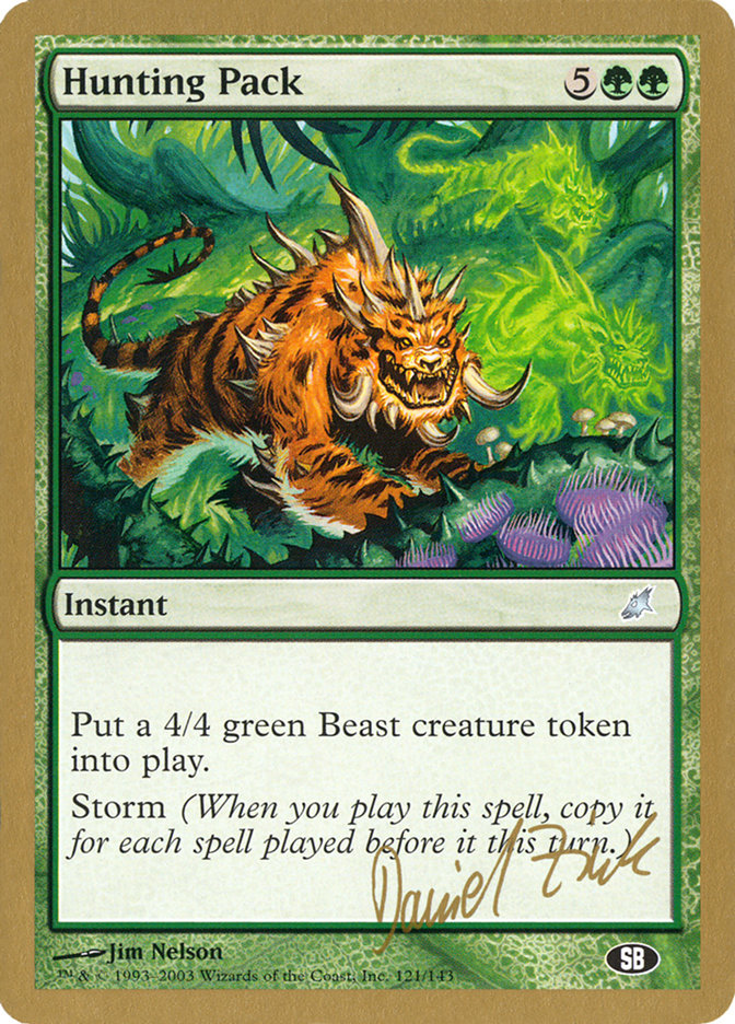 Hunting Pack (Daniel Zink) (SB) [World Championship Decks 2003] | Fandemonia Ltd