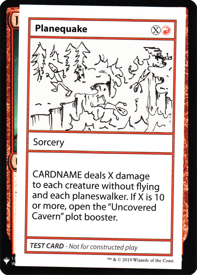 Planequake [Mystery Booster Playtest Cards] | Fandemonia Ltd