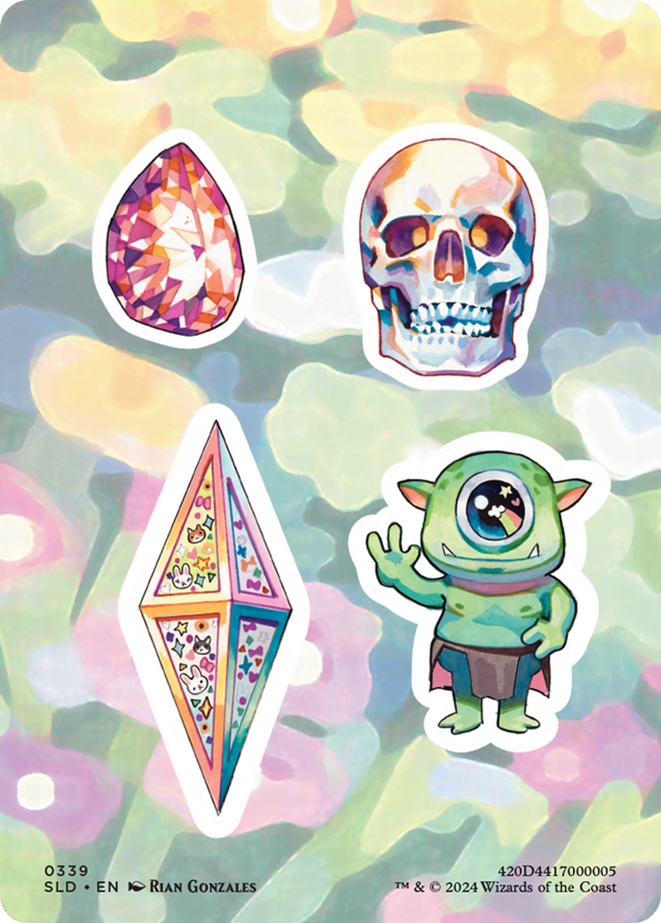 Sticker Sheet (0339) [Secret Lair Drop Series] | Fandemonia Ltd