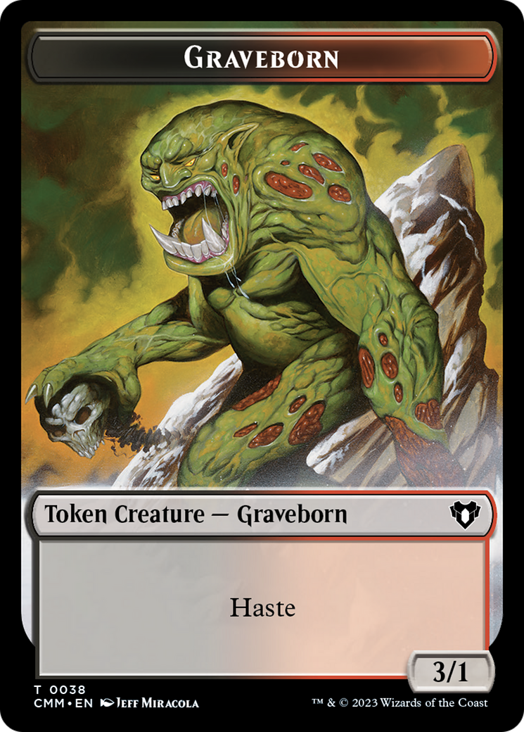 Thopter // Graveborn Double-Sided Token [Commander Masters Tokens] | Fandemonia Ltd