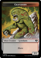 Thopter // Graveborn Double-Sided Token [Commander Masters Tokens] | Fandemonia Ltd