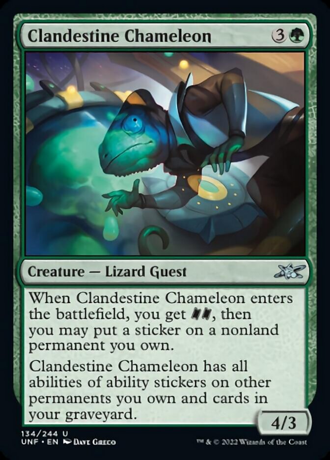 Clandestine Chameleon [Unfinity] | Fandemonia Ltd