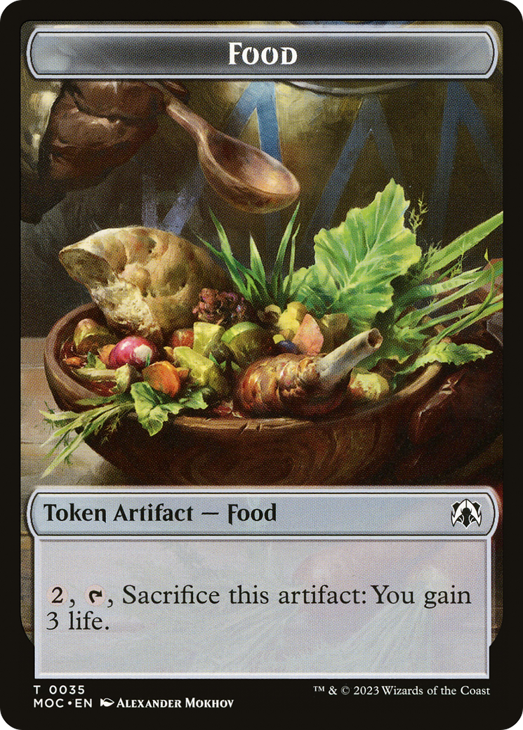 Food Token [March of the Machine] | Fandemonia Ltd