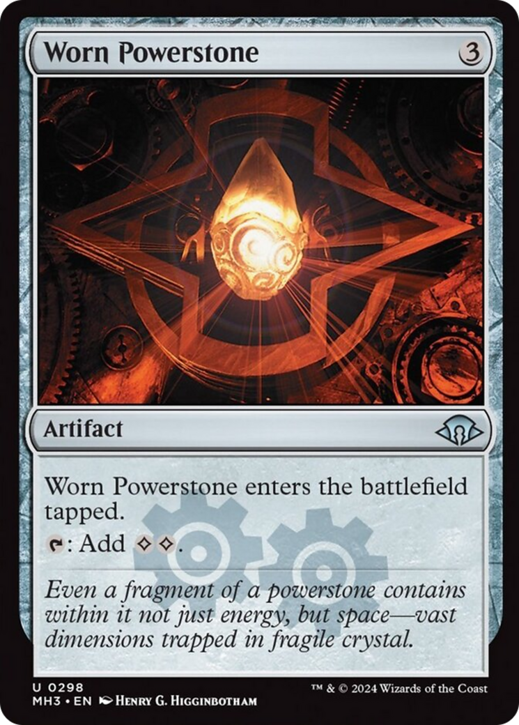 Worn Powerstone [Modern Horizons 3] | Fandemonia Ltd