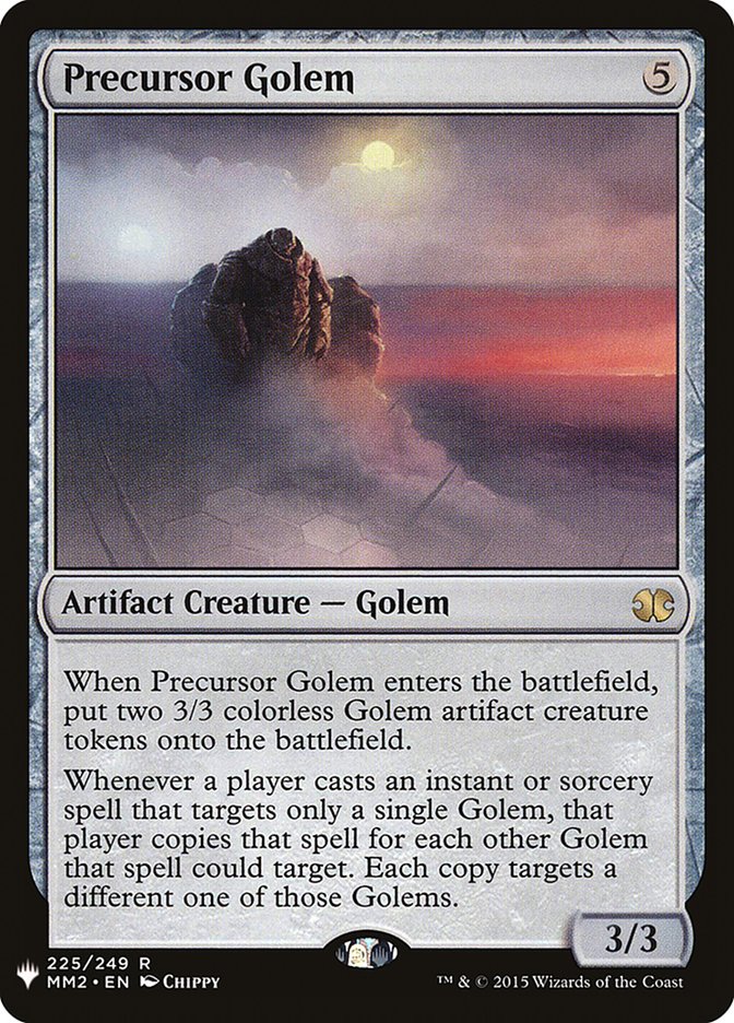 Precursor Golem [Mystery Booster] | Fandemonia Ltd