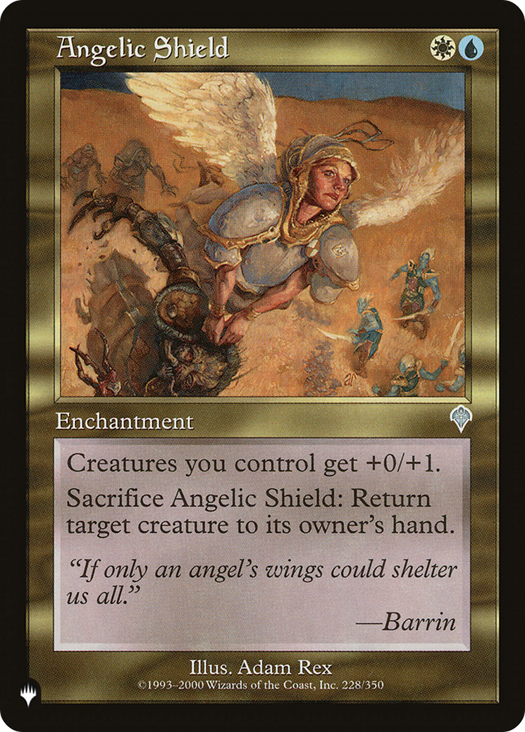 Angelic Shield [The List] | Fandemonia Ltd