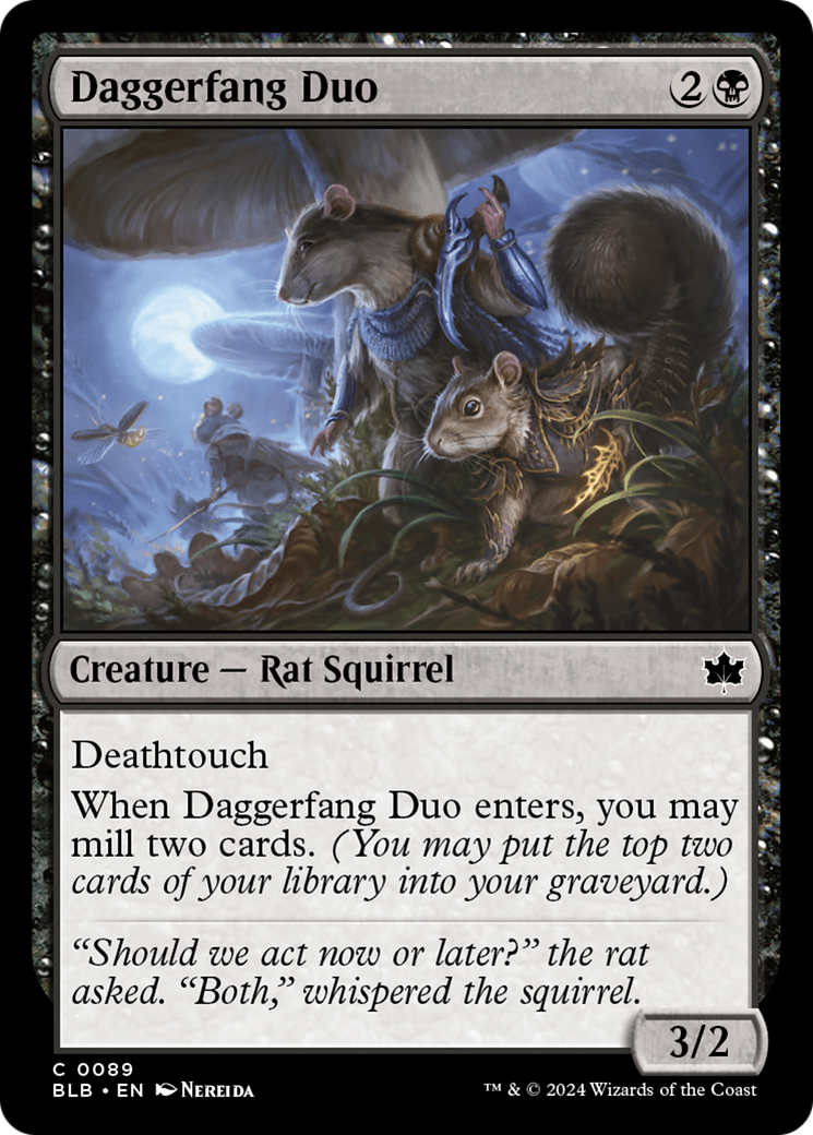Daggerfang Duo [Bloomburrow] | Fandemonia Ltd