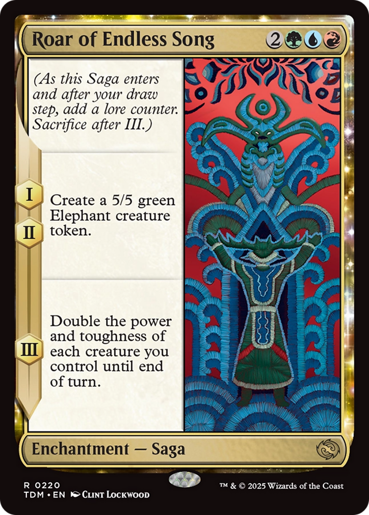 Roar of Endless Song [Tarkir: Dragonstorm] | Fandemonia Ltd