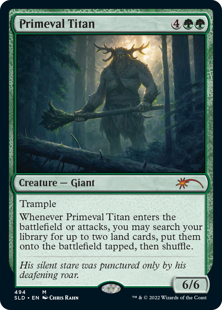 Primeval Titan (494) [Secret Lair Drop Series] | Fandemonia Ltd