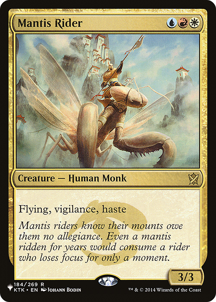 Mantis Rider [The List] | Fandemonia Ltd