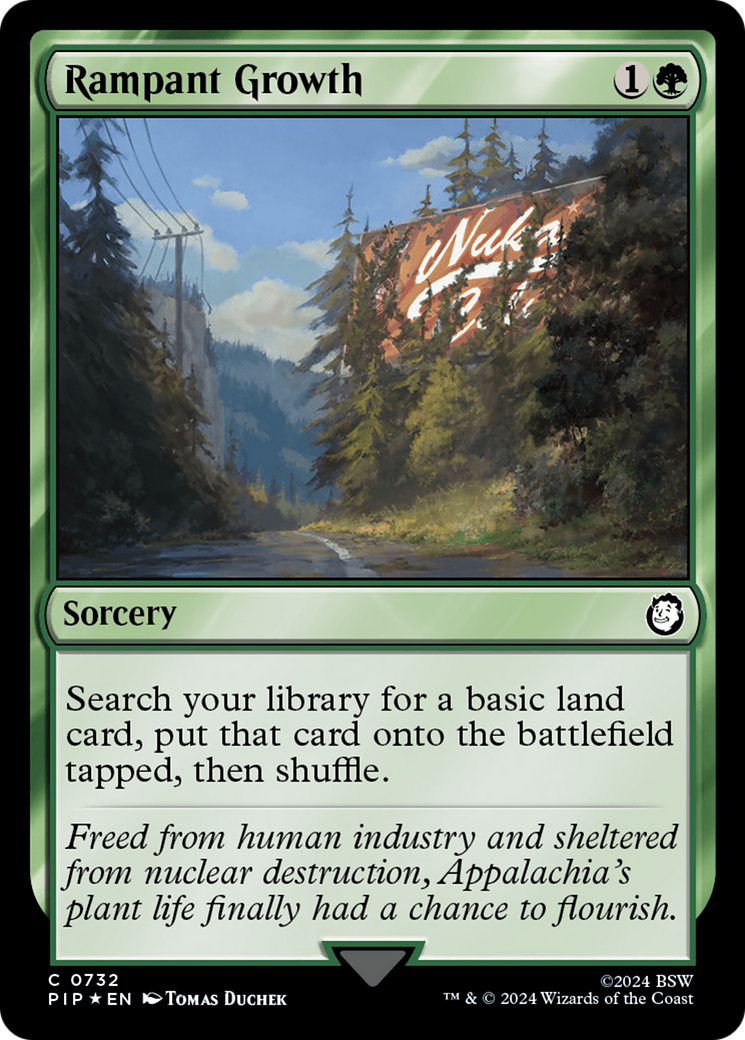 Rampant Growth (Surge Foil) [Fallout] | Fandemonia Ltd