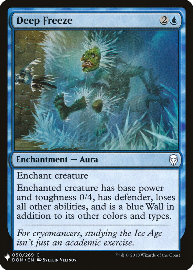 Deep Freeze [Mystery Booster] | Fandemonia Ltd