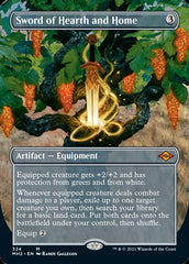 Sword of Hearth and Home (Borderless Alternate Art) [Modern Horizons 2] | Fandemonia Ltd