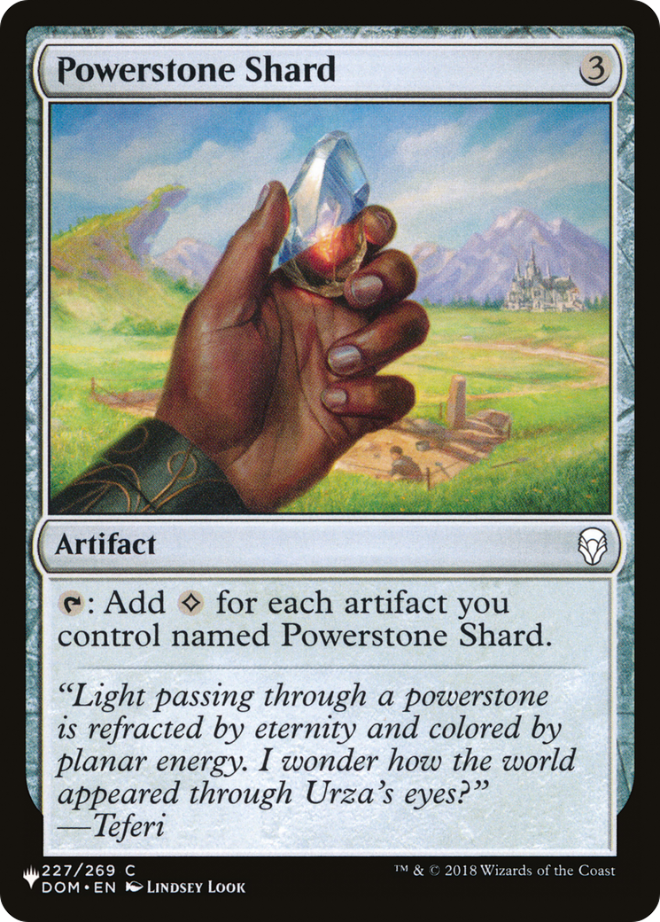 Powerstone Shard [The List] | Fandemonia Ltd