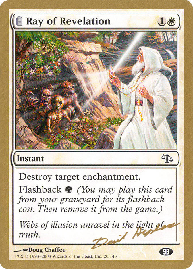 Ray of Revelation (Dave Humpherys) (SB) [World Championship Decks 2003] | Fandemonia Ltd