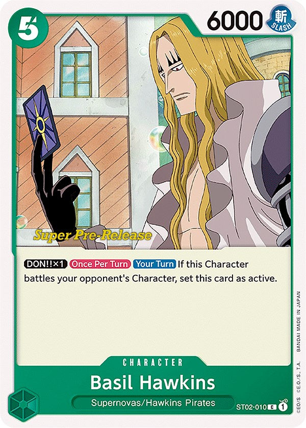 Basil Hawkins [Super Pre-Release Starter Deck: Worst Generation] | Fandemonia Ltd