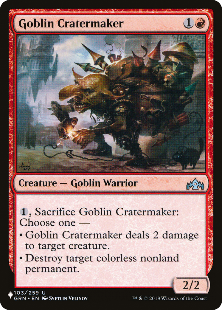 Goblin Cratermaker [The List] | Fandemonia Ltd