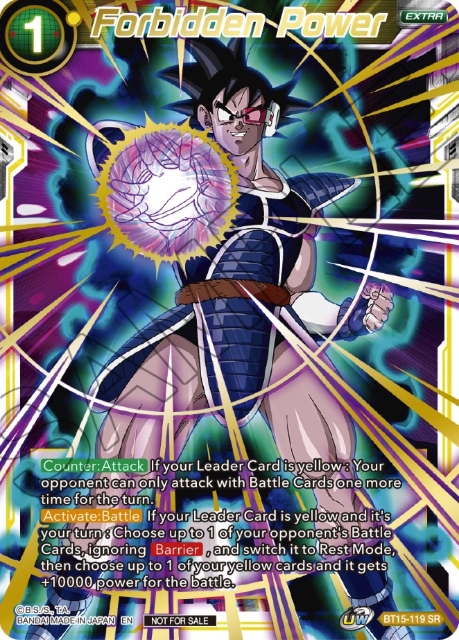 Forbidden Power (Top 32) (BT15-119) [Tournament Promotion Cards] | Fandemonia Ltd