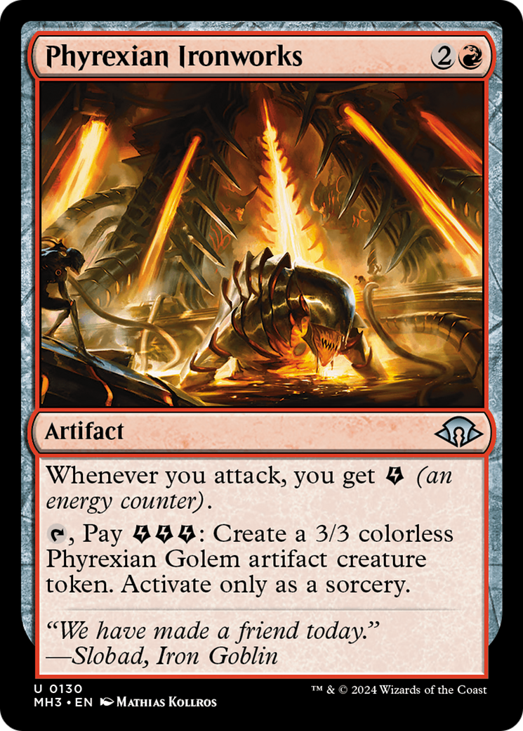 Phyrexian Ironworks [Modern Horizons 3] | Fandemonia Ltd