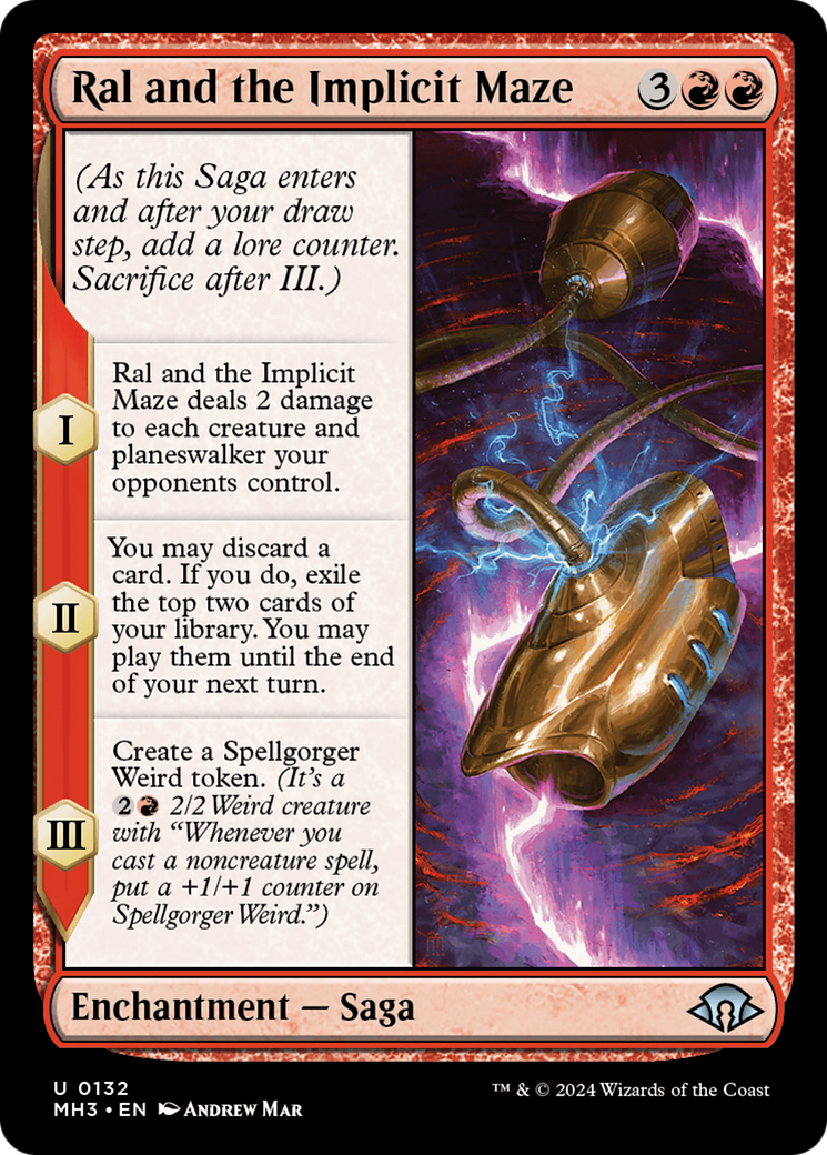 Ral and the Implicit Maze [Modern Horizons 3] | Fandemonia Ltd