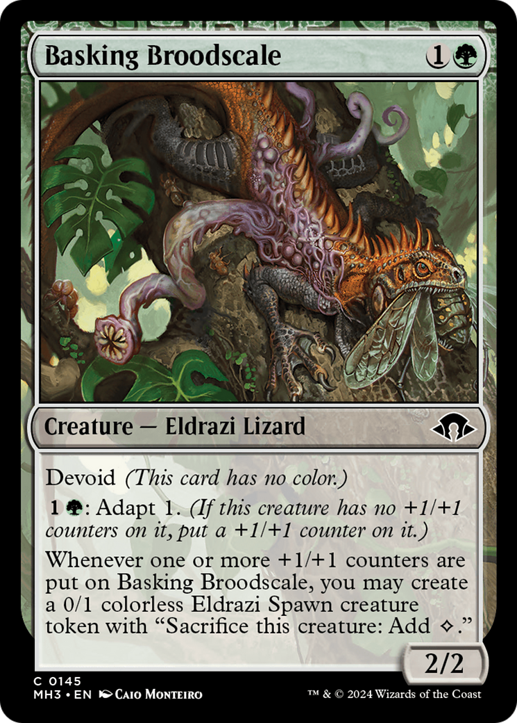 Basking Broodscale [Modern Horizons 3] | Fandemonia Ltd