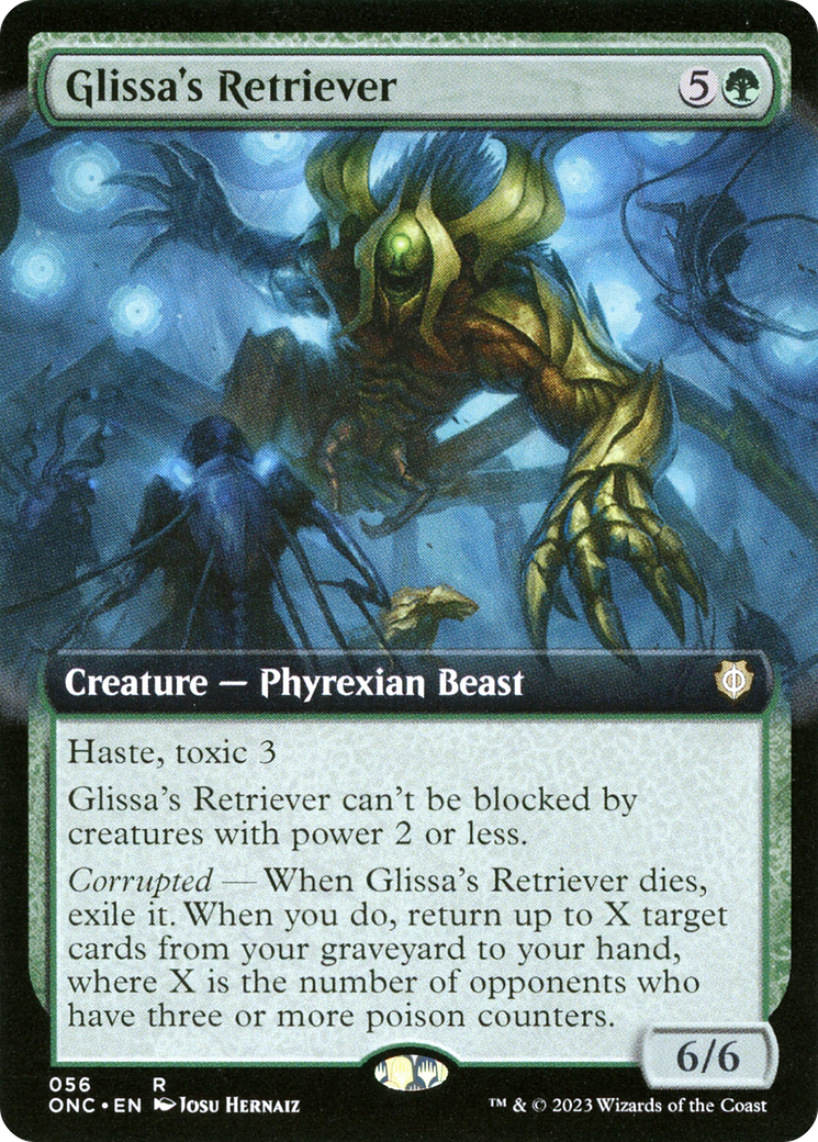 Glissa's Retriever (Extended Art) [Phyrexia: All Will Be One Commander] | Fandemonia Ltd