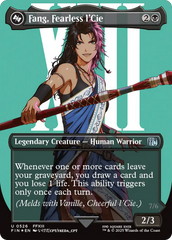Fang, Fearless l'Cie (Borderless) (Surge Foil) [FINAL FANTASY] | Fandemonia Ltd