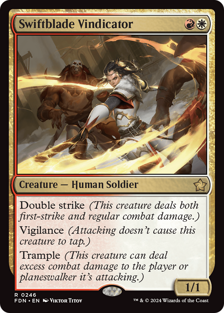 Swiftblade Vindicator [Foundations] | Fandemonia Ltd