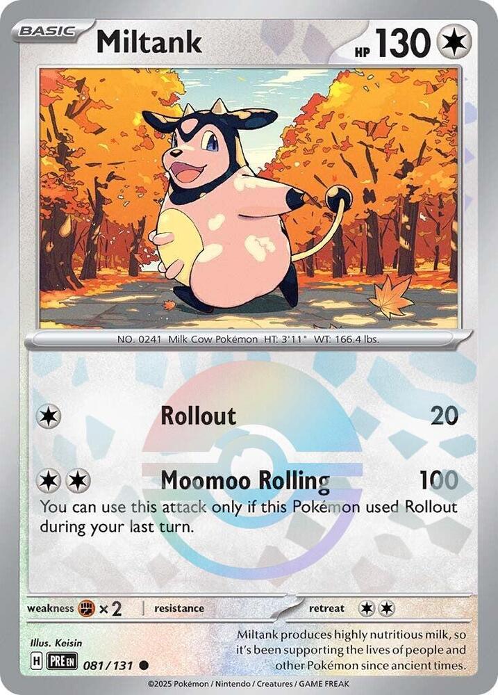 Miltank (081/131) (Poke Ball Pattern) [Scarlet & Violet: Prismatic Evolutions] | Fandemonia Ltd