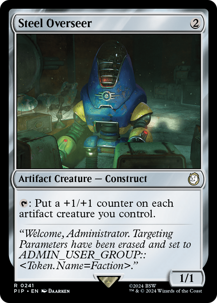 Steel Overseer [Fallout] | Fandemonia Ltd