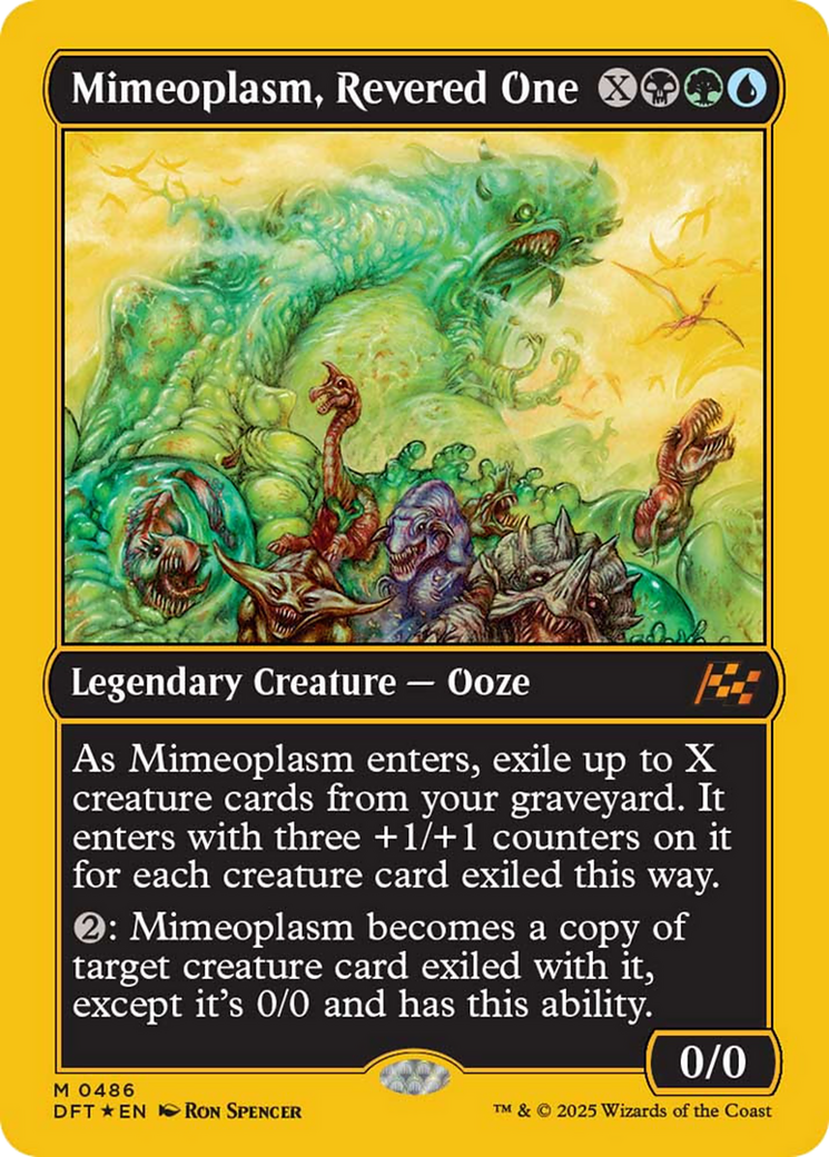 Mimeoplasm, Revered One (First-Place Foil) [Aetherdrift] | Fandemonia Ltd
