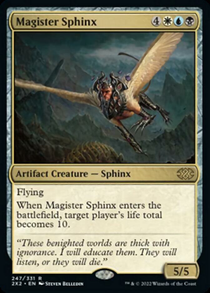 Magister Sphinx [Double Masters 2022] | Fandemonia Ltd