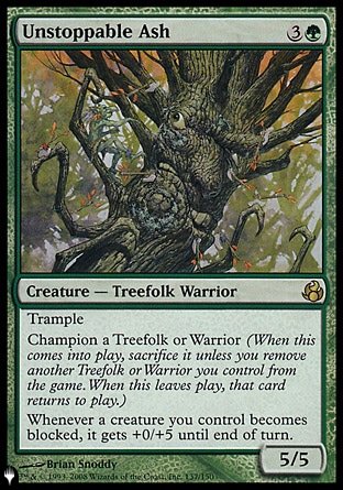 Unstoppable Ash [The List] | Fandemonia Ltd