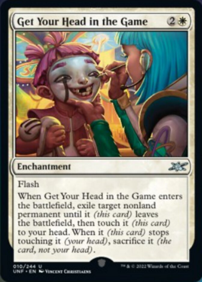 Get Your Head in the Game [Unfinity] | Fandemonia Ltd