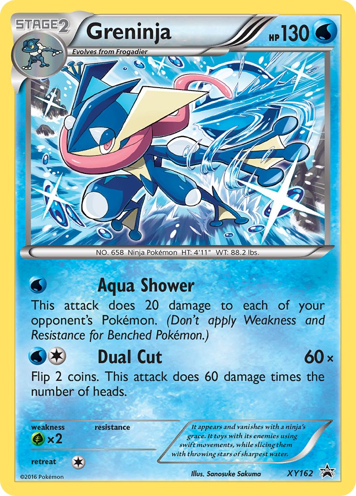 Greninja (XY162) [XY: Black Star Promos] | Fandemonia Ltd