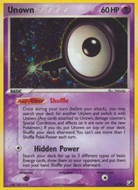 Unown (Q) (Q/28) [EX: Unseen Forces] | Fandemonia Ltd