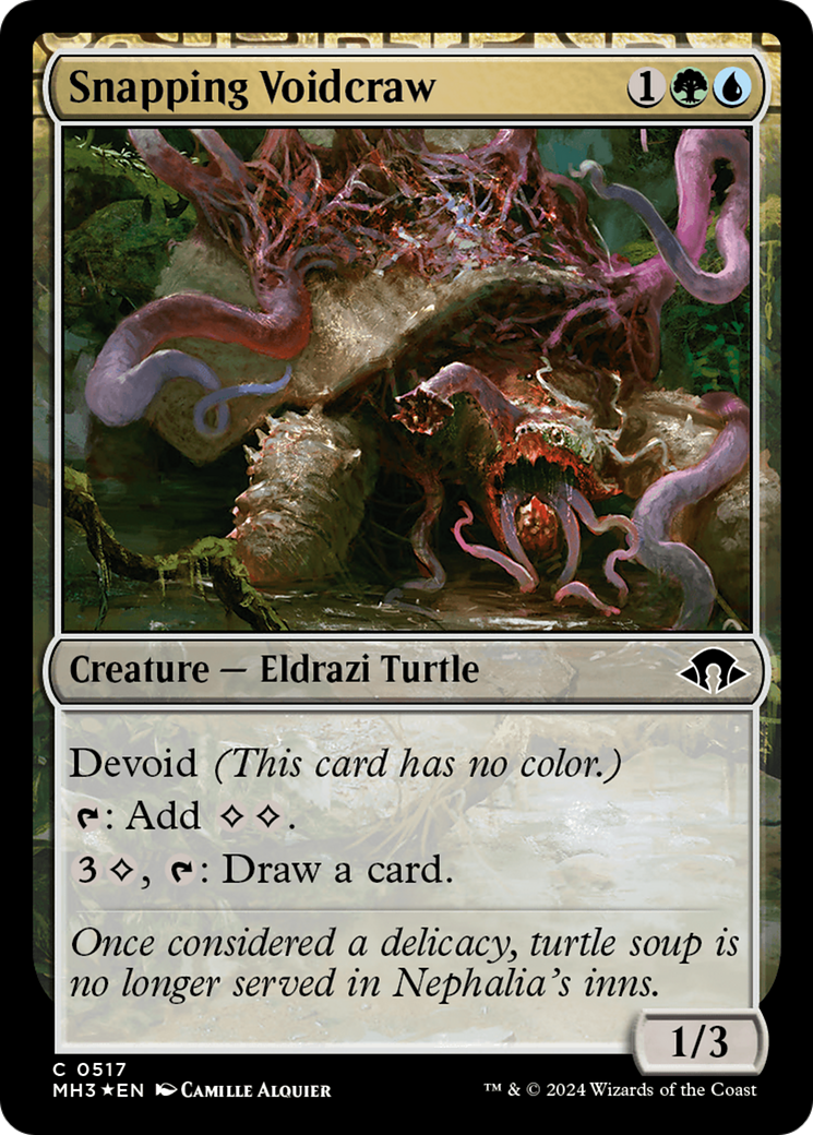 Snapping Voidcraw (Ripple Foil) [Modern Horizons 3] | Fandemonia Ltd