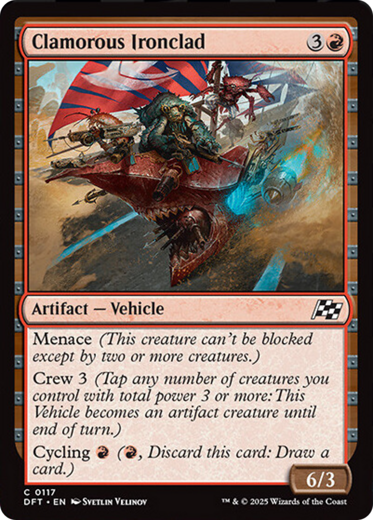 Clamorous Ironclad [Aetherdrift] | Fandemonia Ltd