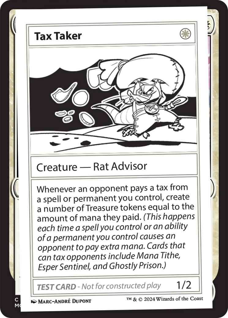 Tax Taker [Mystery Booster 2 Playtest Cards] | Fandemonia Ltd