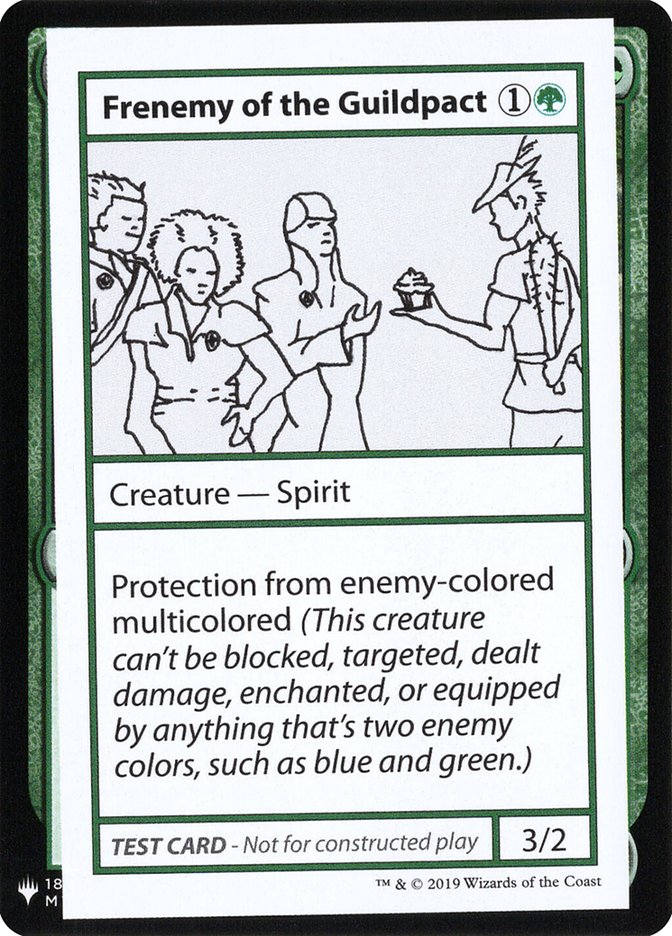 Frenemy of the Guildpact [Mystery Booster Playtest Cards] | Fandemonia Ltd