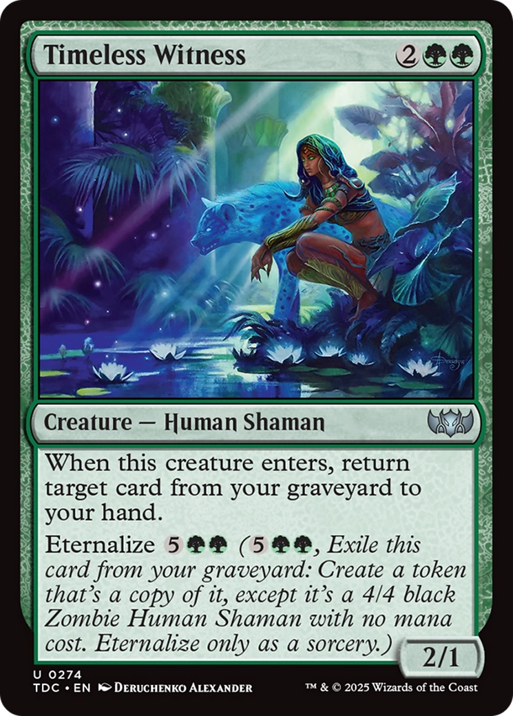 Timeless Witness [Tarkir: Dragonstorm Commander] | Fandemonia Ltd